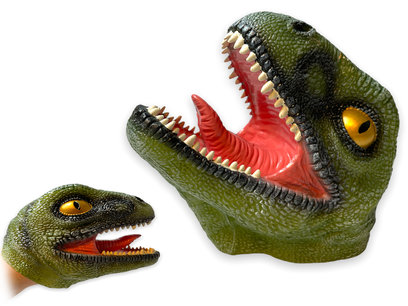 Hand Puppet Tyrannosaurus - rubber Realistic dinosaurus speelgoed handpop Hand Puppet Tyrannosaurus - rubber Realistic dinosaurus speelgoed handpop
