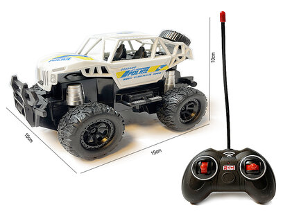 Rc politie auto - afstand bestuurbare rock crawler - speelgoed auto 1:28 - Storm off-road car Rc politie auto - afstand bestuurbare rock crawler - speelgoed auto 1:28 - Storm off-road car
