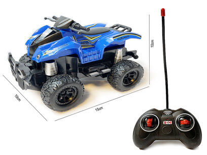 Rc polite quad - afstand bestuurbare rock crawler - speelgoed quad 1:28 - Storm off-road quad Rc polite quad - afstand bestuurbare rock crawler - speelgoed quad 1:28 - Storm off-road quad
