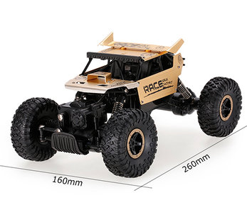 RC 2.4GHz Monster 4WD METAL CRAWLER 1:18 |rc auto Gold RC 2.4GHz Monster 4WD METAL CRAWLER 1:18 |rc auto Gold
