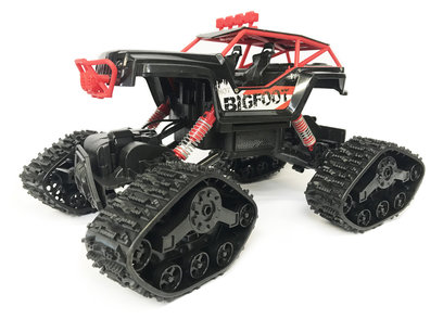 RC Truck Rock Crawler 4WD tank - 1:12 met spoor wielen - Track Car 35CM RC Truck Rock Crawler 4WD tank - 1:12 met spoor wielen - Track Car 35CM