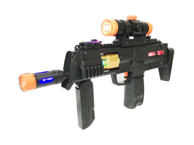 Aardbei Trillen Ironisch HK MP7 Speelgoed Geweer kopen? met LED & Geluid 37 CM - 24winkelen